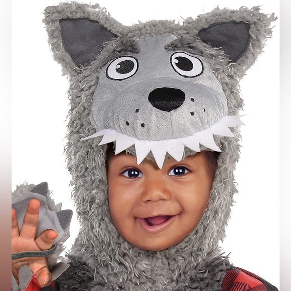 Amscan Baby Wolf Kids Costume - Picture 2 of 6